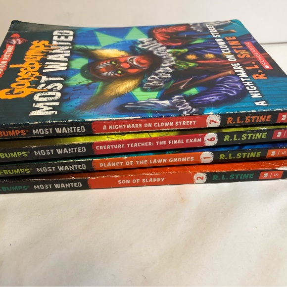 Goosebumps Most Wanted Books, set of 4 # 1,2,6,7 - Picture 10 of 12
